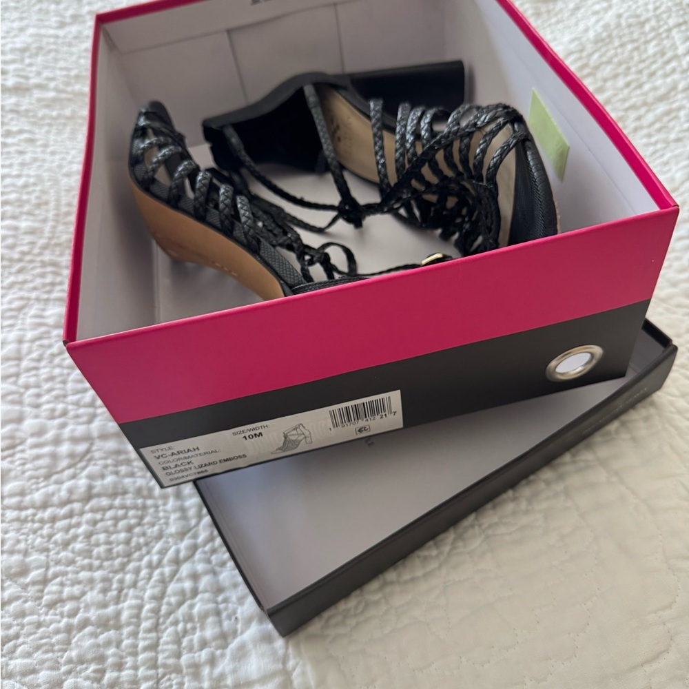 Black Strappy Sandals